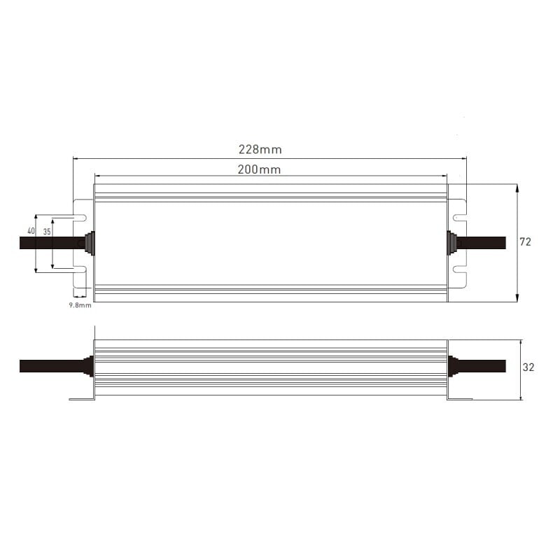 LED zdroj 24V 250W SLIM-24V-250W