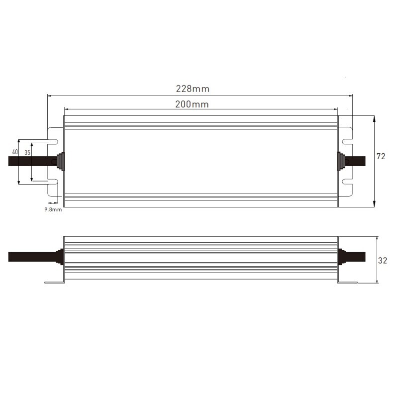 LED zdroj 24V 300W SLIM-24V-300W