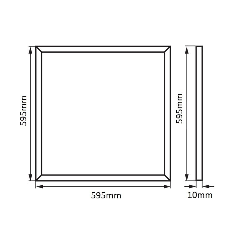 LED panel ELP6060 48W 60x60cm