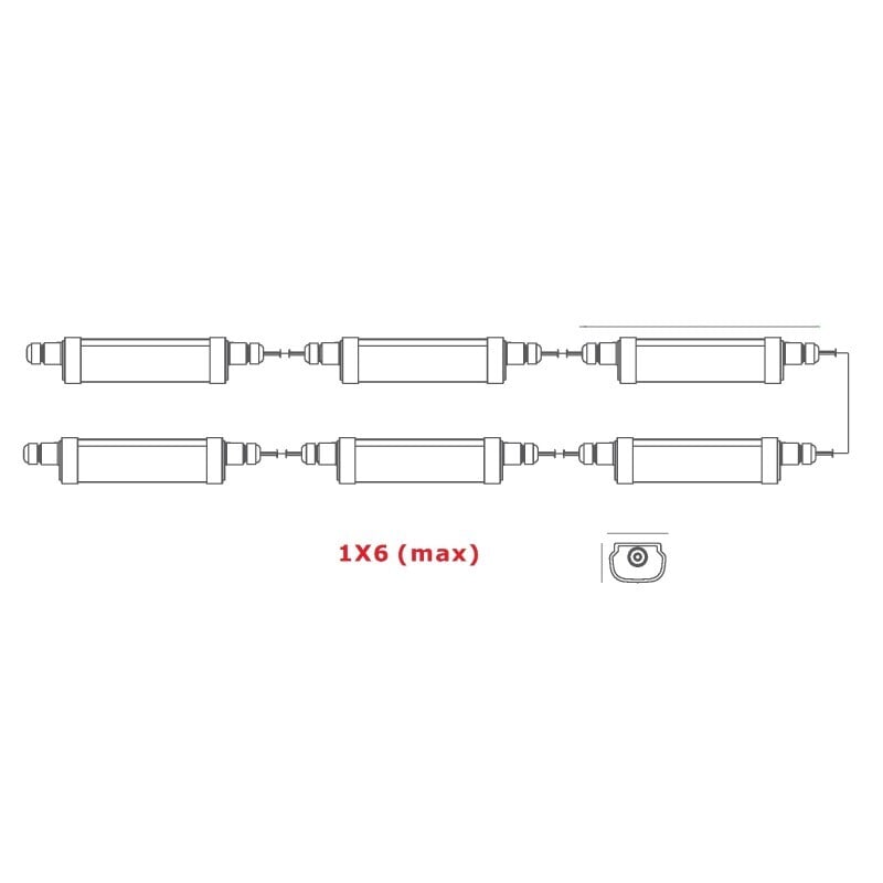 Prachotěsné svítidlo TRIPROOF TR120E 30W