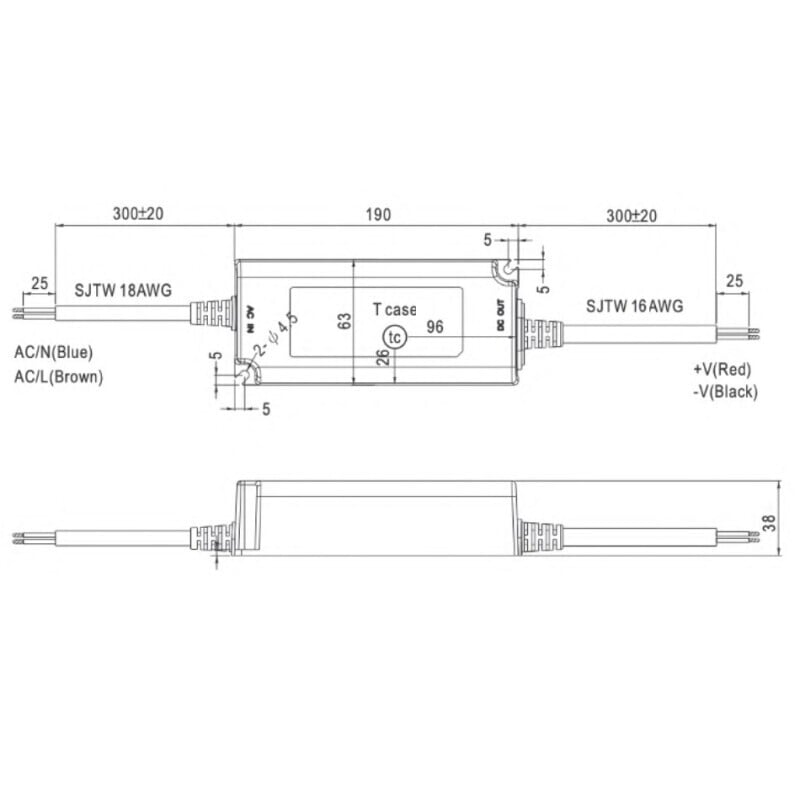 LED zdroj 24V 200W LPV5-24-200 Záruka 5 let