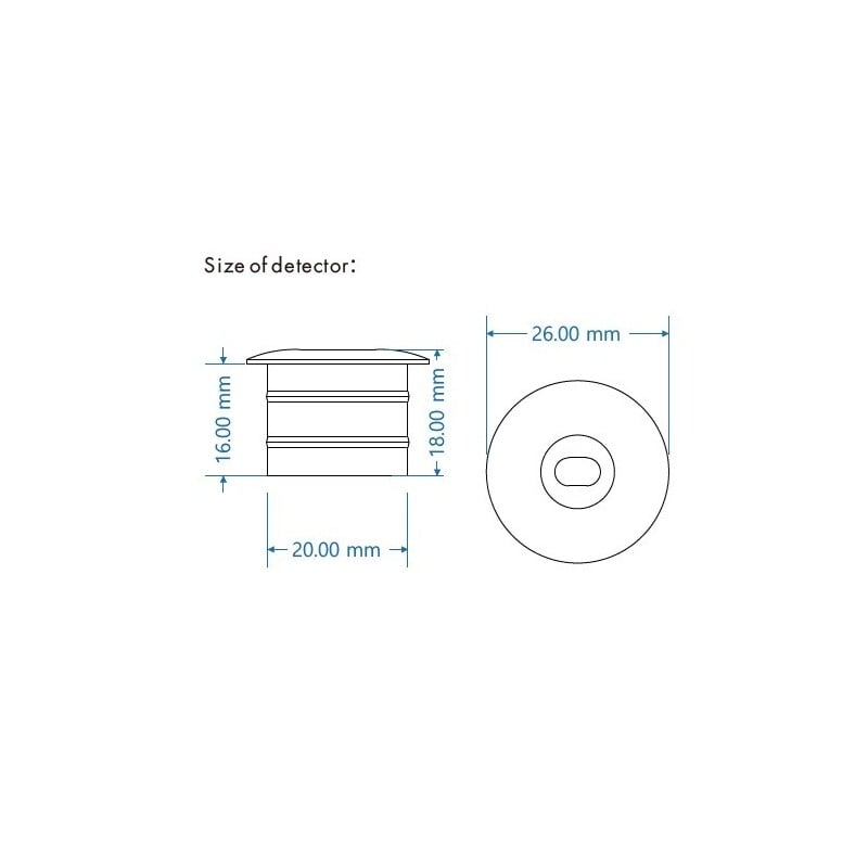 PIR senzor dimLED 1,2m