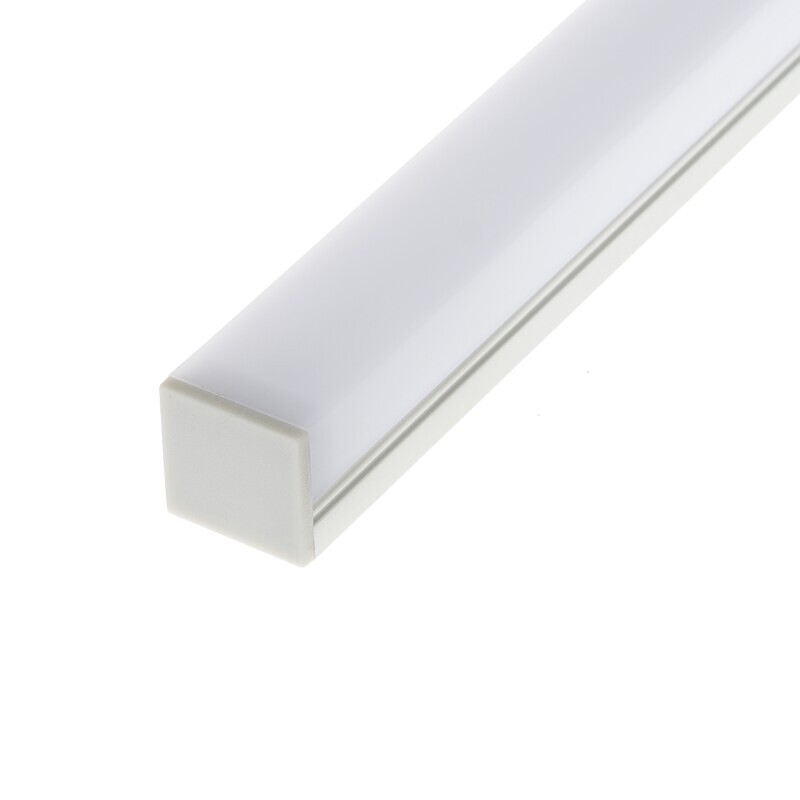 LED profil N14 - nástěnný stříbrný