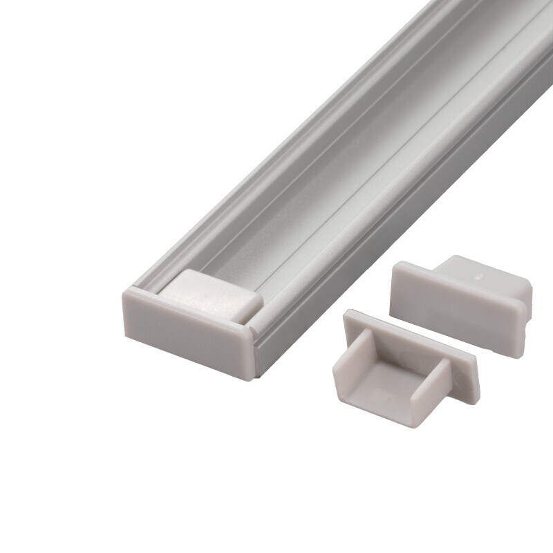 LED profil N14 - nástěnný stříbrný
