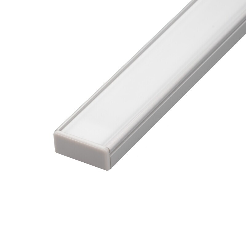 LED profil N14 - nástěnný stříbrný