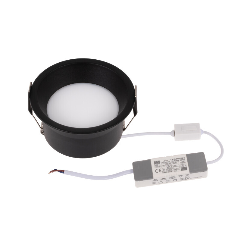LED podhledové svítidlo ZENO 12W CCT černé
