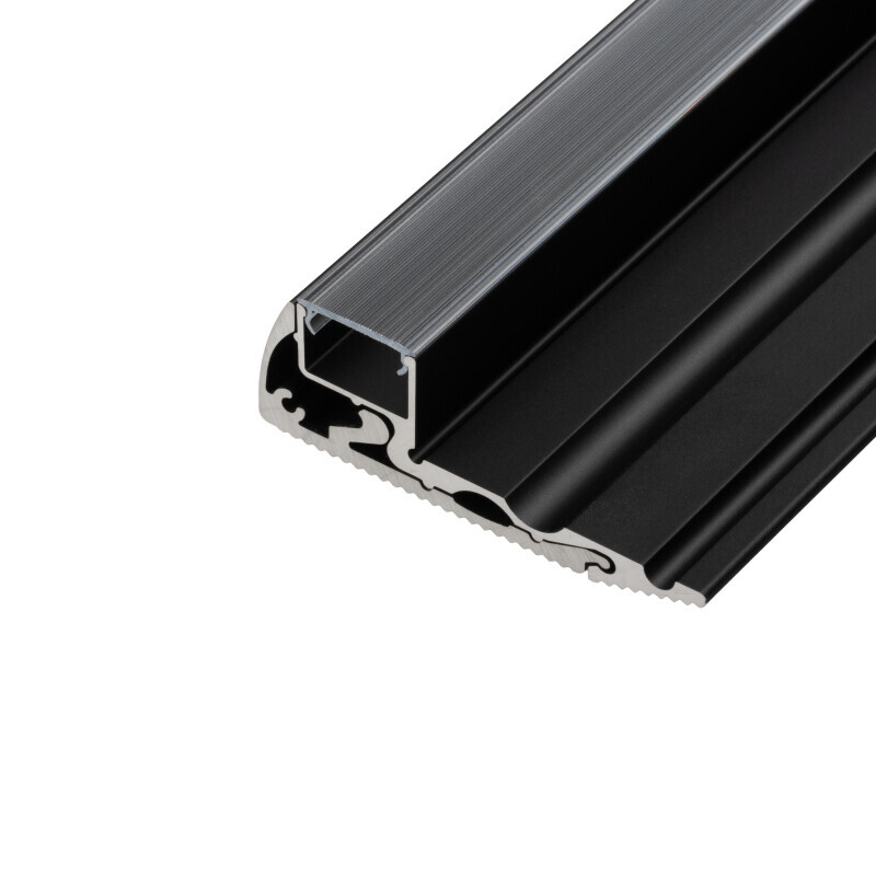 LED profil ST2 černý schodišťový