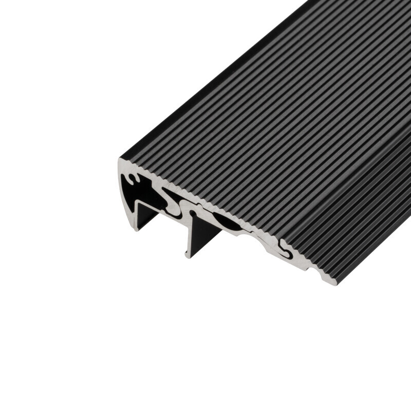 LED profil ST2 černý schodišťový