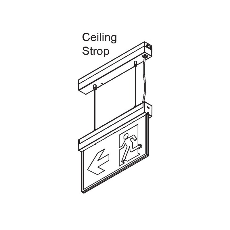 Závěsný držák pro svítidlo EM2S
