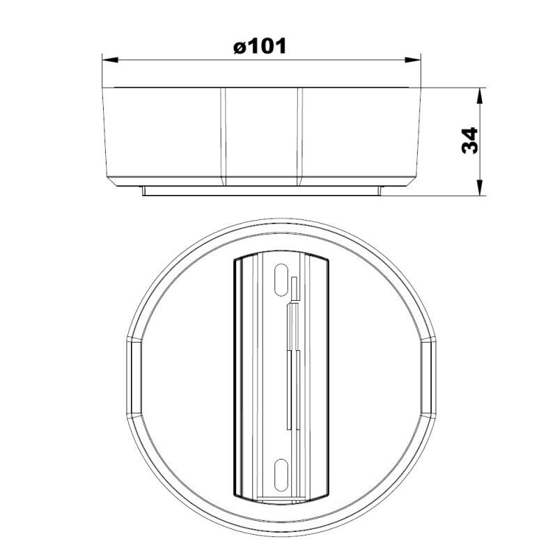 Nástěnný adaptér 3F