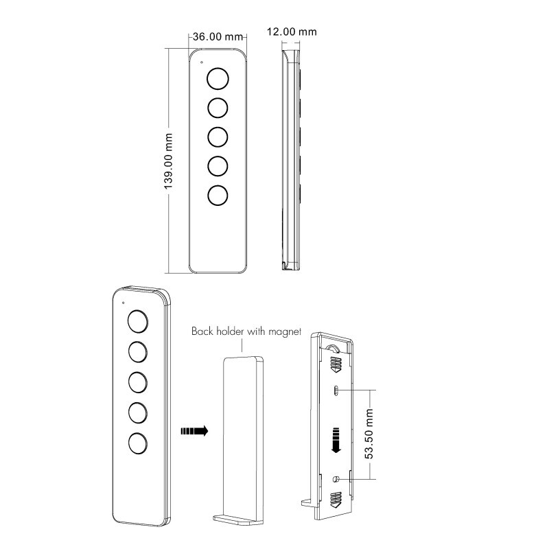 Ovladač dimLED OV 4LD