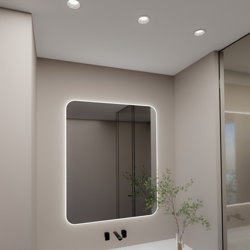 LED podhledové svítidlo IPO IP54 15W CCT černé