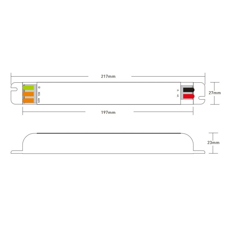 LED zdroj 24V 100W zdroj NANO-24-100