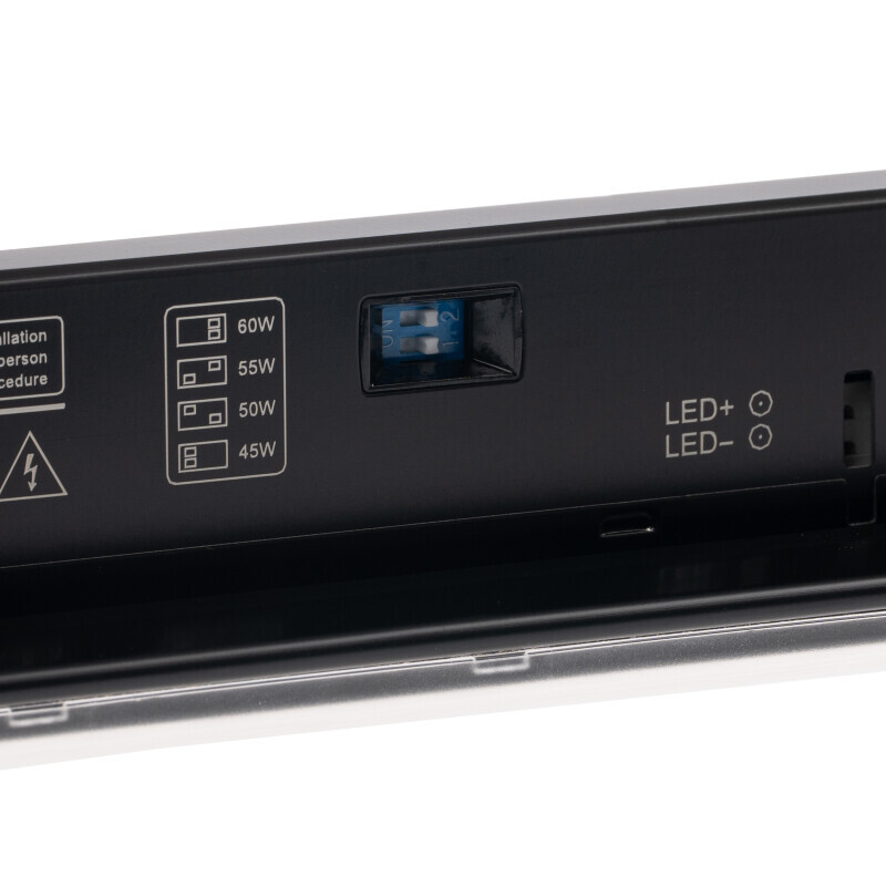 Lištové CCT LED svítidlo TRITO PRO TRP150W 90° 60W černé