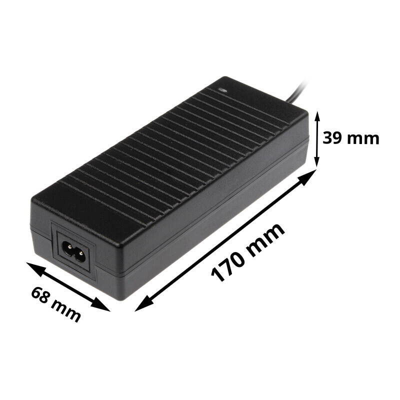LED zdroj 24V 120W zásuvkový