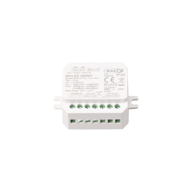 Stmívač dimLED M4D1K DALI 0/1-10V Triak