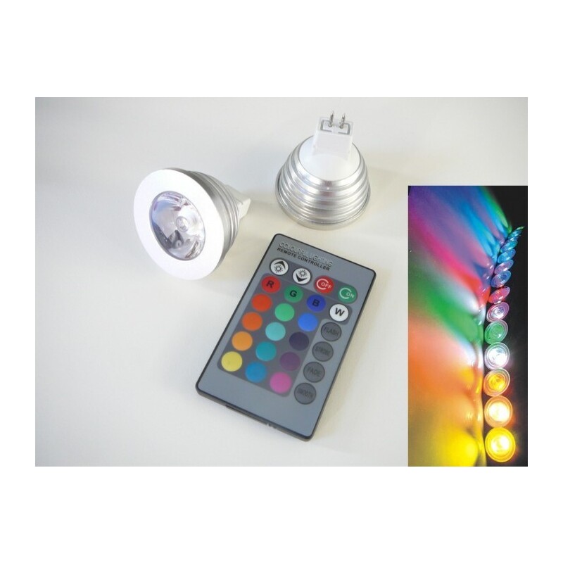 LED žárovka RGB16-2 žárovka MR16 - 60°