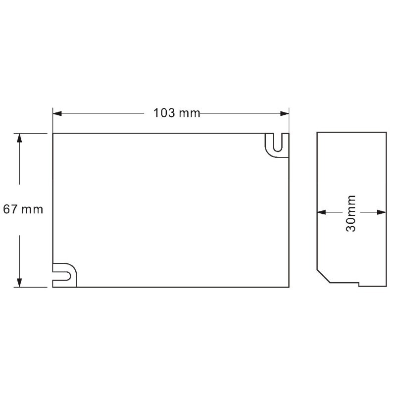 Stmívač dimLED TRIAK PR ACT480W