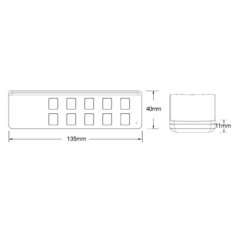 Ovladač dimLED OVL 4KL