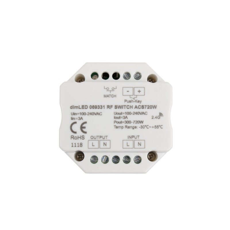 Spínač dimLED RF ACS720W