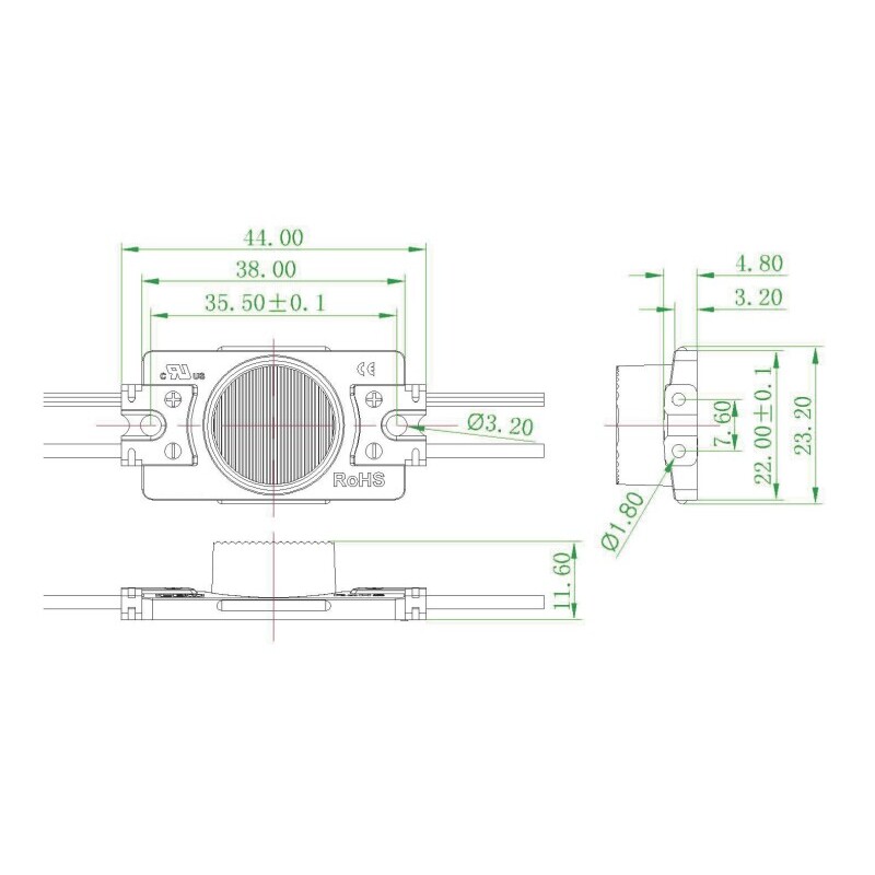 LED modul 1,32W 4323-1060-12V záruka 5 let