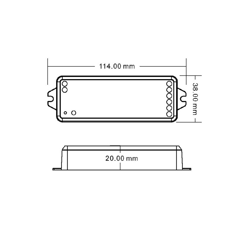 Ovladač dimLED RF 0-10V 4CH