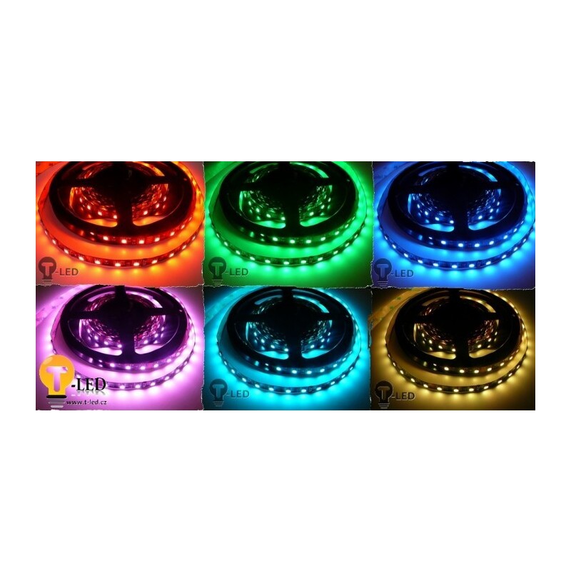 RGB LED pásek 300SMD vnitřní záruka 3 roky