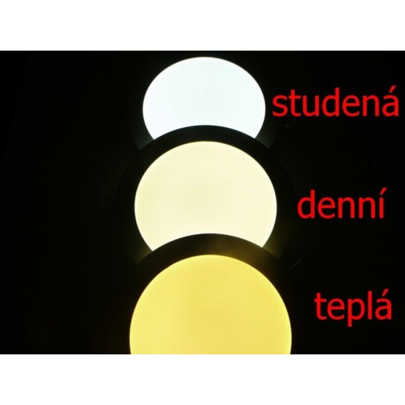 LN24 LED panel 24W kulatý 300mm