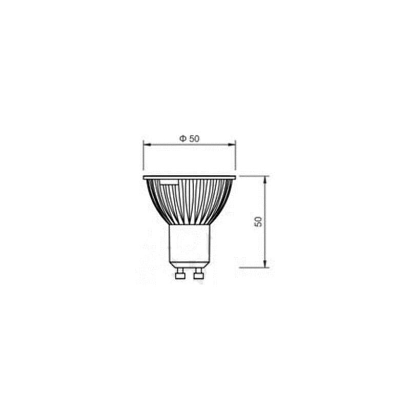 LED žárovka GU10 5W LU5W LUMENMAX