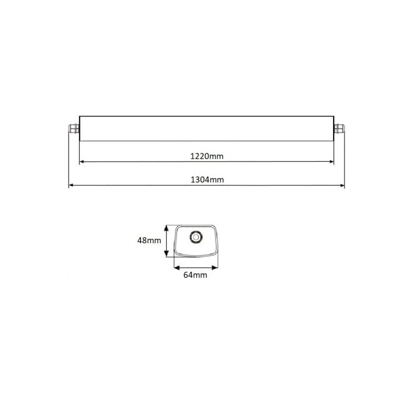 Svítidlo TRIPROOF 2S120 36W