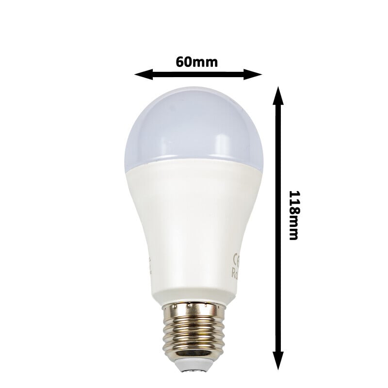 LED žárovka RGBW E27 5W 360°