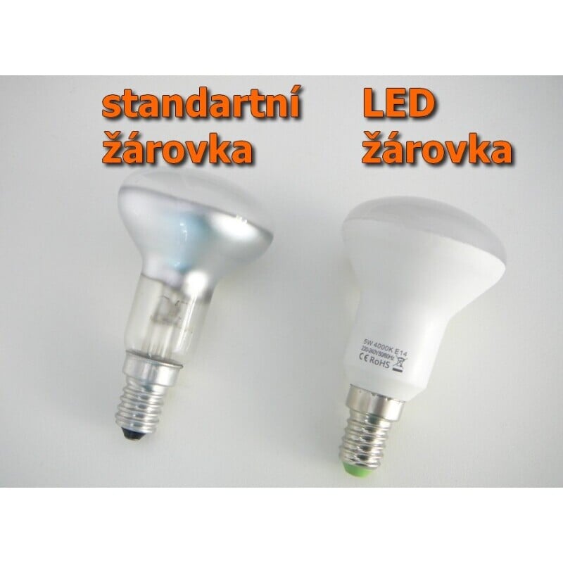 LED žárovka E14 S5W-180