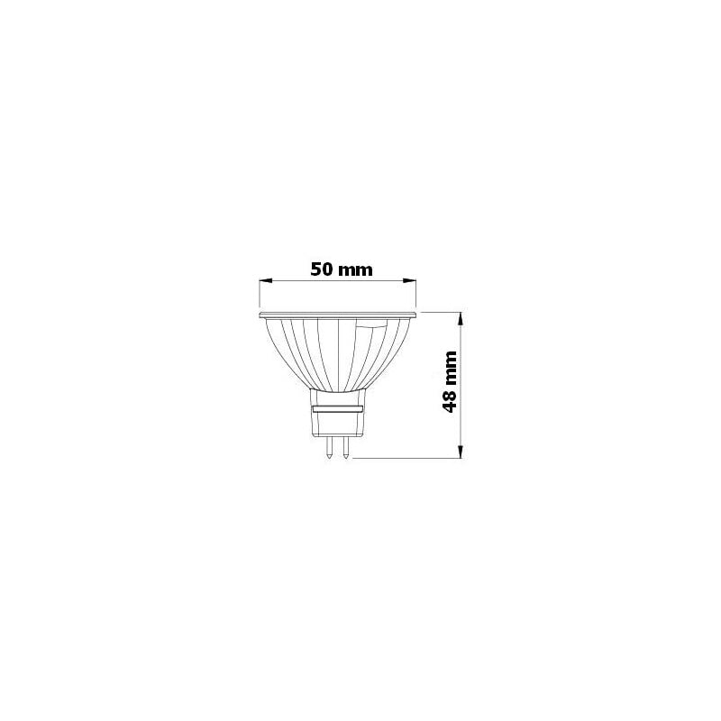 LED žárovka MR16 EV7W