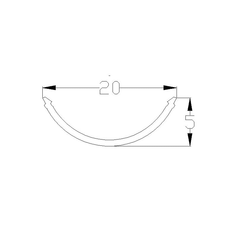 Difuzor pro ALU profil R5