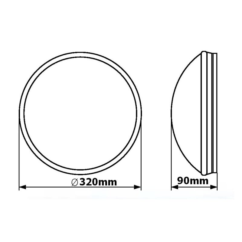 Přisazené LED svítidlo MONDO 16W