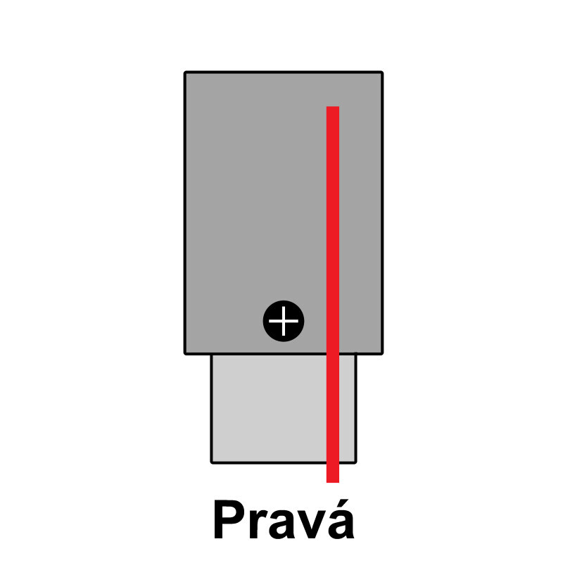 Koncovka Z3F s přívodem pro třífázovou lištu