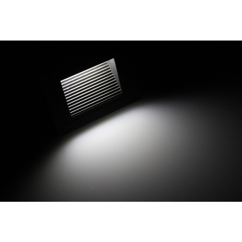 LED vestavné svítidlo PIR-LOPEN-G-IP65 šedé