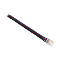 COB RGB 10mm přípojka s kabelem
