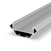 LED profil P3-3 stříbrný rohový