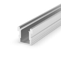 LED profil P24-1 pochozí vysoký stříbrný
