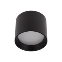 LED svítidlo ALEXO 9W CCT kulaté černé stropní