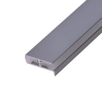 LED profil 2SP-G šedý pro police