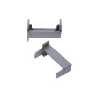 Pár koncovek profilu 2SP-G šedé