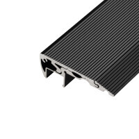 LED profil ST2 černý schodišťový