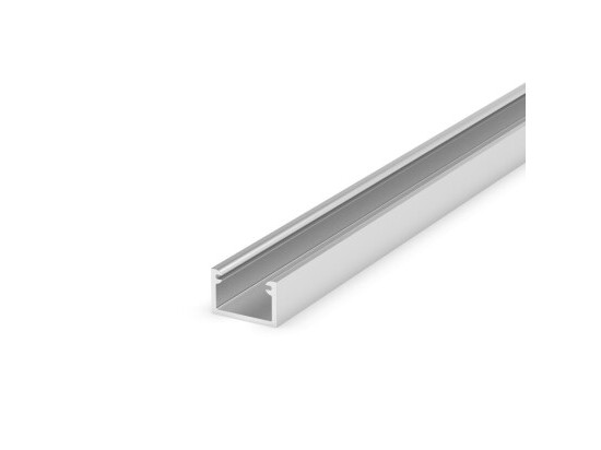 LED profil P4-2 mini stříbrný