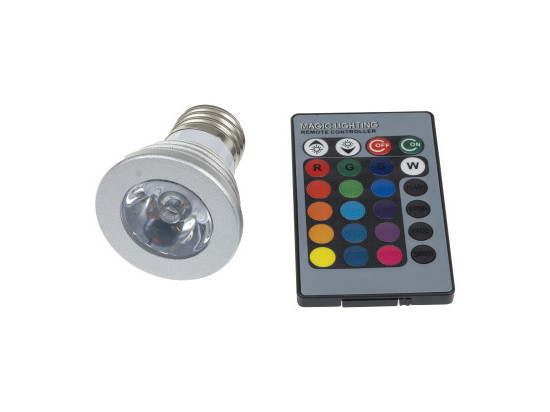 LED žárovka RGB16-2 E27 60°