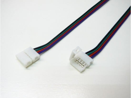 RGB přípojka click pro LED pásek s kabelem