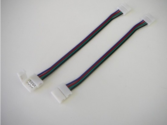 RGB spojka click 10mm s kabelem