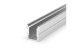 LED profil P24-1 pochozí vysoký stříbrný