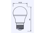 LED žárovka E27 SA6W 360°